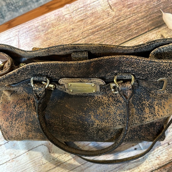 Michael Kors Distressed Hamilton Tote - Picture 8 of 11
